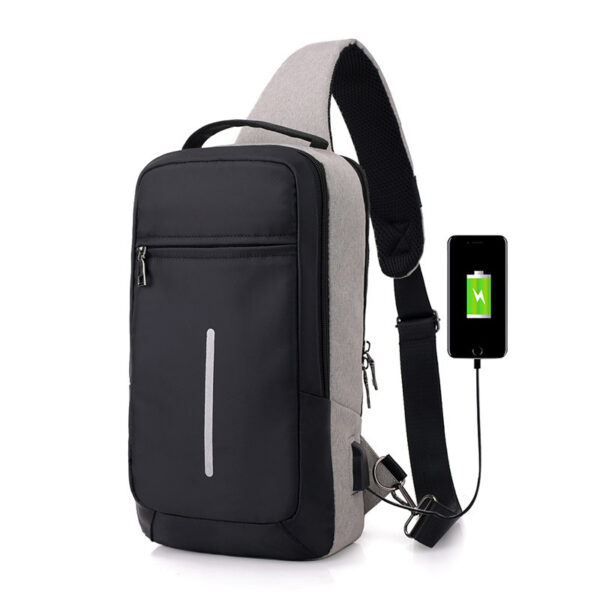 USB charging chest bag - Image 8