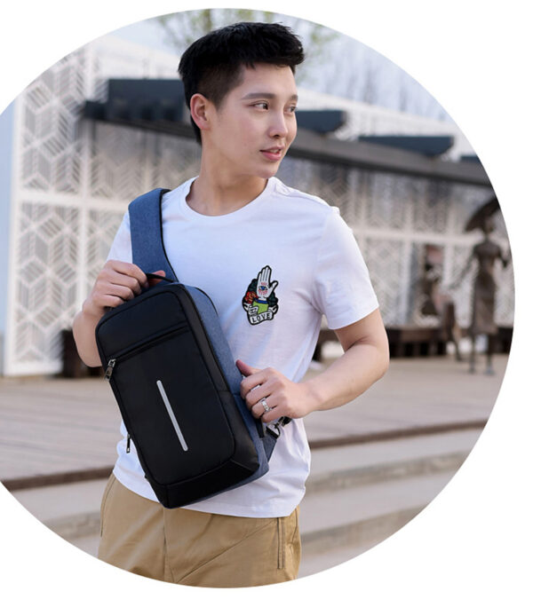 USB charging chest bag - Image 7