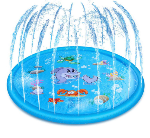 Durable Children's Water Spray Pool Mat Splash Sprinkle Play Pad Mat - Image 3