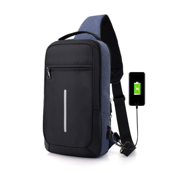USB charging chest bag - Image 3
