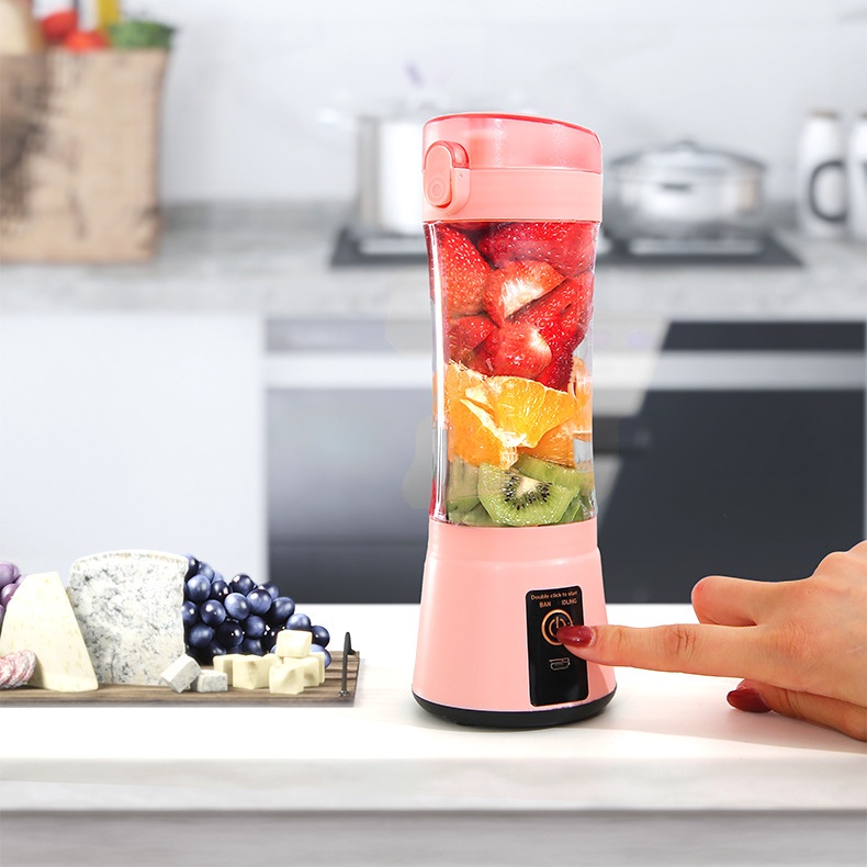 Portable Electric Fruit Juicer Wireless USB Rechargeable Mini Mixer Multifunction Summer Smoothie Blender Machine Kitchen Supplies - Image 2