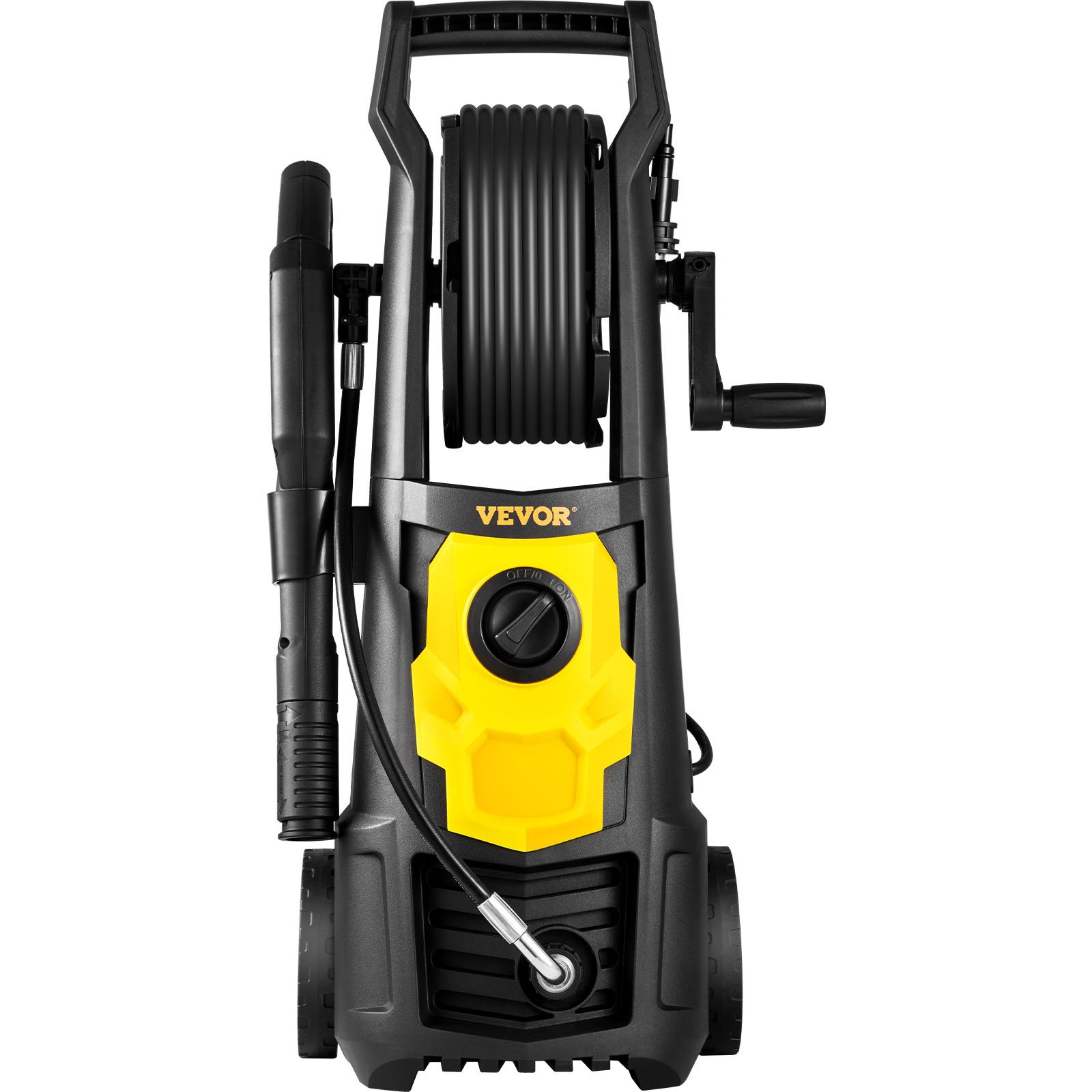 VEVOR Electric Pressure Washer 2000 PSI Max  GPM Power Washer W 30 Ft Hose  5 Quick Connect Nozzles, Foam Cannon, Portable To Clean Patios, Cars, Fences, Driveways, ETL Listed - Image 3