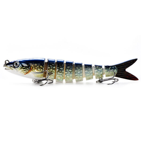 Lure 8 Sections Freshwater Sea Fishing Hard Long Cast - Image 7