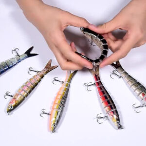 Lure 8 Sections Freshwater Sea Fishing Hard Long Cast