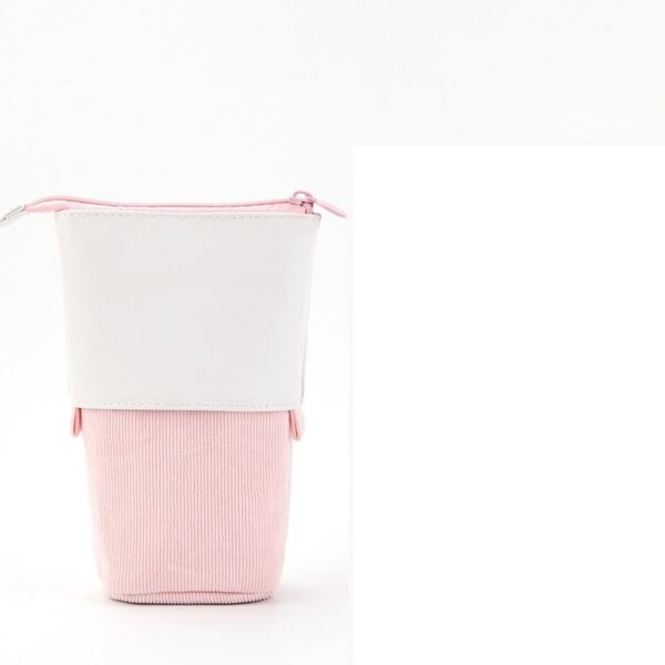 Multifunctional Creative Corduroy Retractable Pencil Case - Image 8