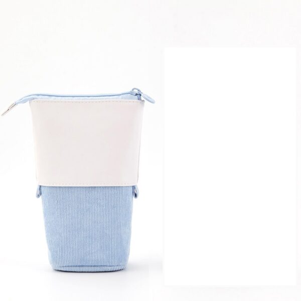 Multifunctional Creative Corduroy Retractable Pencil Case - Image 5