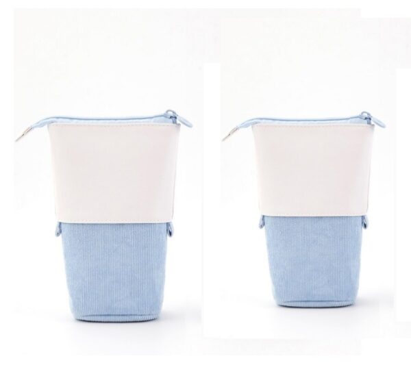 Multifunctional Creative Corduroy Retractable Pencil Case - Image 4
