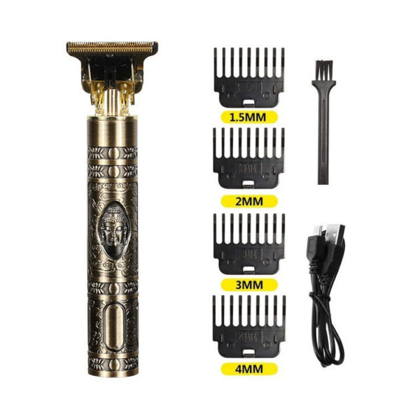 Trim Electric Metal Hair Cutting Knife Clippers Buddha Head Dragon And Phoenix - Image 6