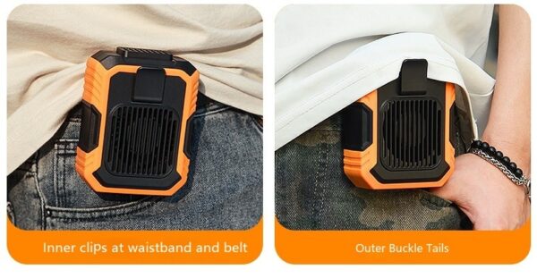 Wrist Hanging Fan With Light USB Power Bank Summer Outdoor Gadget - Image 9