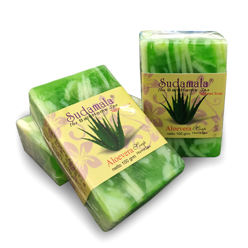 Aloe Handmade Soap Face Wash Bath Cleansing Soap - Image 4