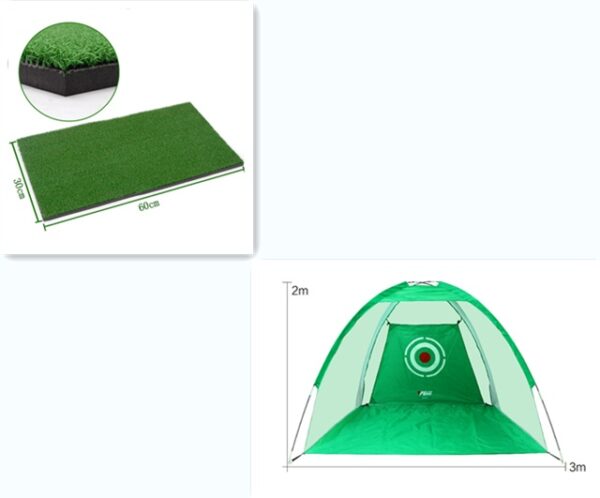 Golf Practice Net Tent Golf Hitting Cage Garden Grassland Practice Tent Golf Training Equipment Mesh Outdoor - Image 4