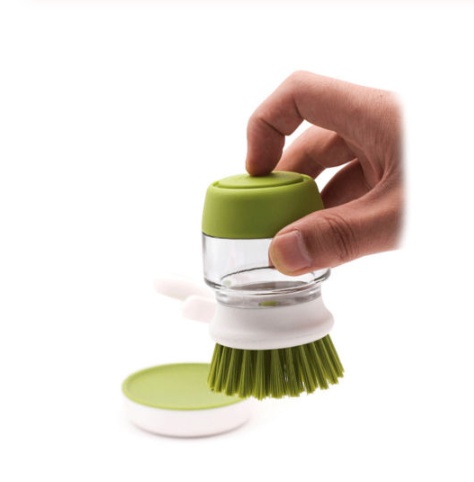 Dishwashing And Pot Washing Brush With Liquid Soap For Tableware - Image 9