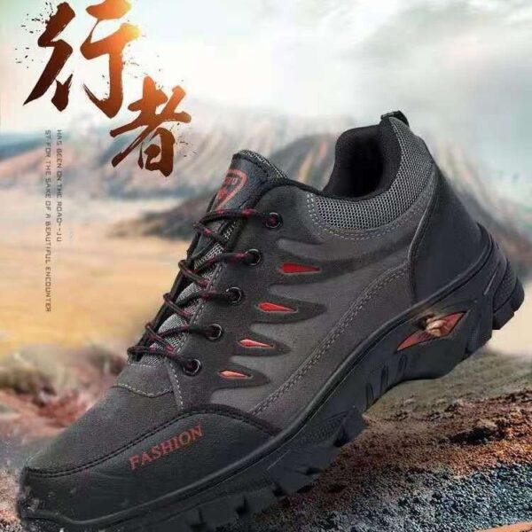 Men's Shoes Hiking Shoes Korean Fashion Casual Sneaker Outdoor Hiking - Image 4