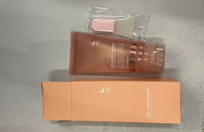 Face Night Mask Collagen Wrapping Mask Natural Ingredients Firming Elasticity & Hydration Anti-wrinkle For Skin Care - Image 9