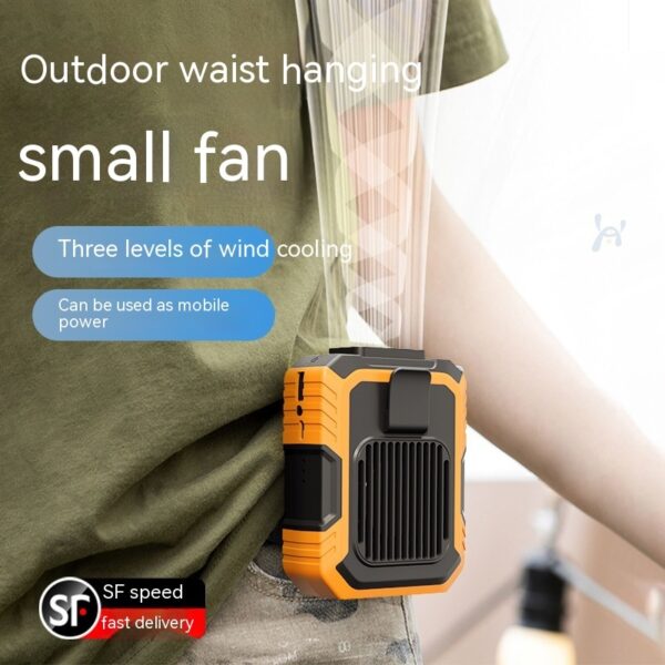 Wrist Hanging Fan With Light USB Power Bank Summer Outdoor Gadget - Image 8