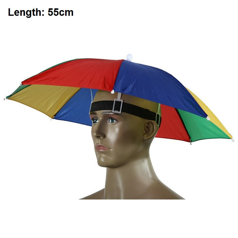 55 65cm Outdoor Fishing Sunshade Waterproof Camping Hiking Fishing Holiday Folding Sunhat - Image 9
