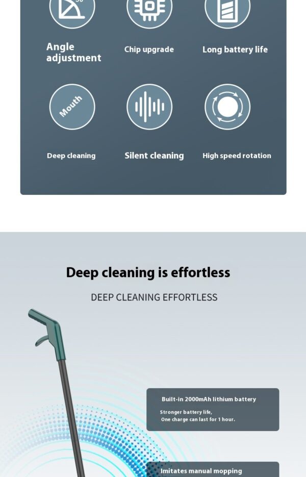 Lazy Wireless Home Sweeping And Mopping All-in-one Machine - Image 6