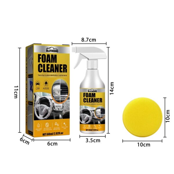Car Interior Wash-free Decontamination Foamed Cleaner - Image 8