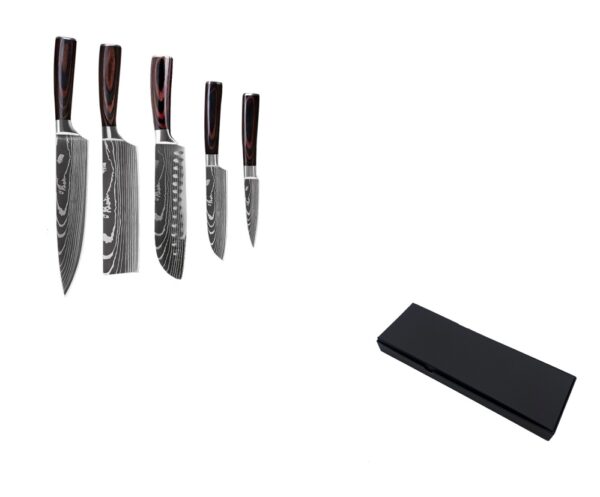 6 Piece Set 8 Piece Set 10 Piece Set Knife Chef's Knife Chef's Knife Kitchen Knife Cooking - Image 8