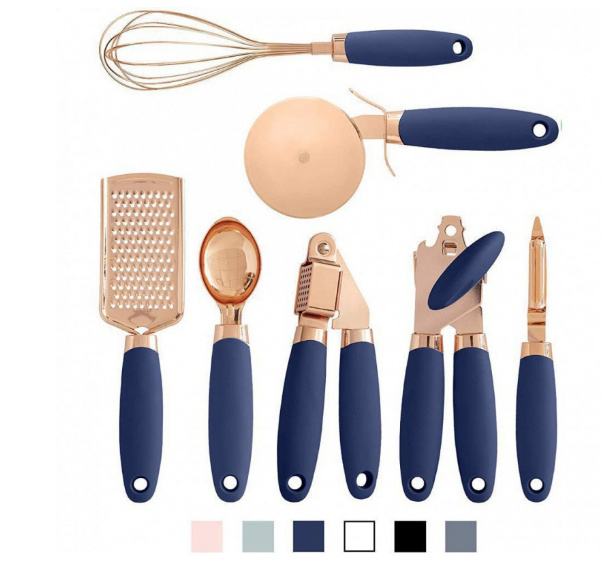 Kitchen Household Peeler Gadget Copper Plating Set - Image 9