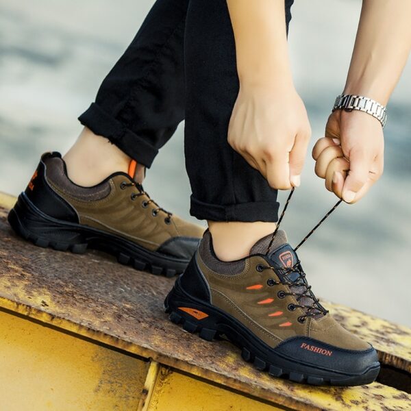 Men's Shoes Hiking Shoes Korean Fashion Casual Sneaker Outdoor Hiking - Image 5